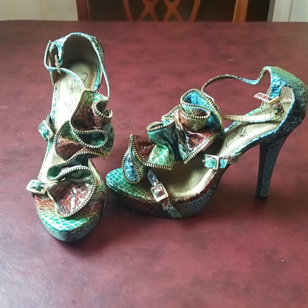 Privileged Snakeskin Print
